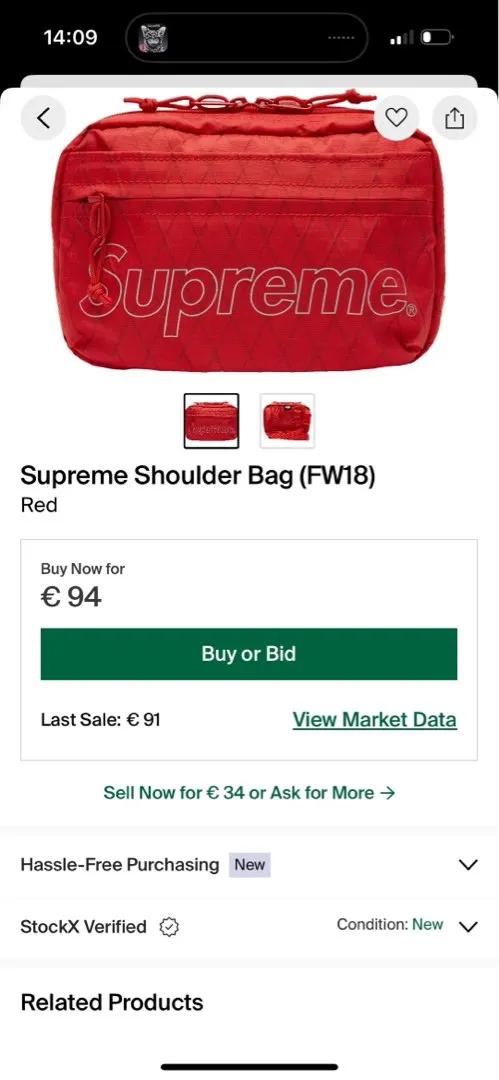 Supreme Shoulder Bag