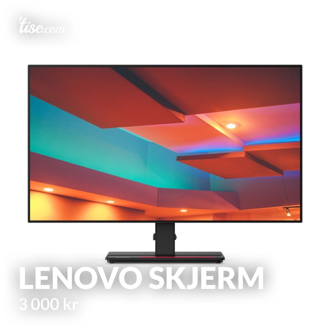 Lenovo skjerm