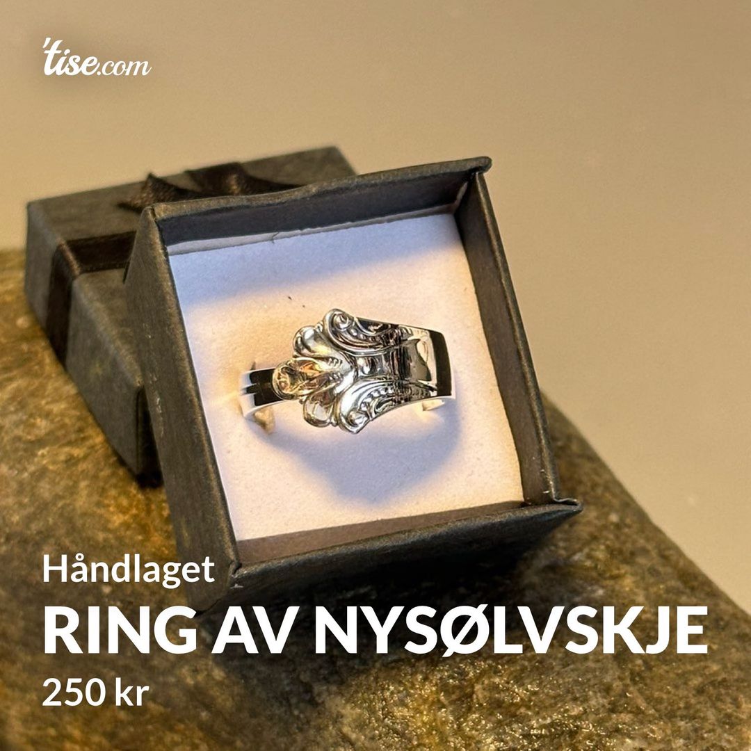 Ring av nysølvskje