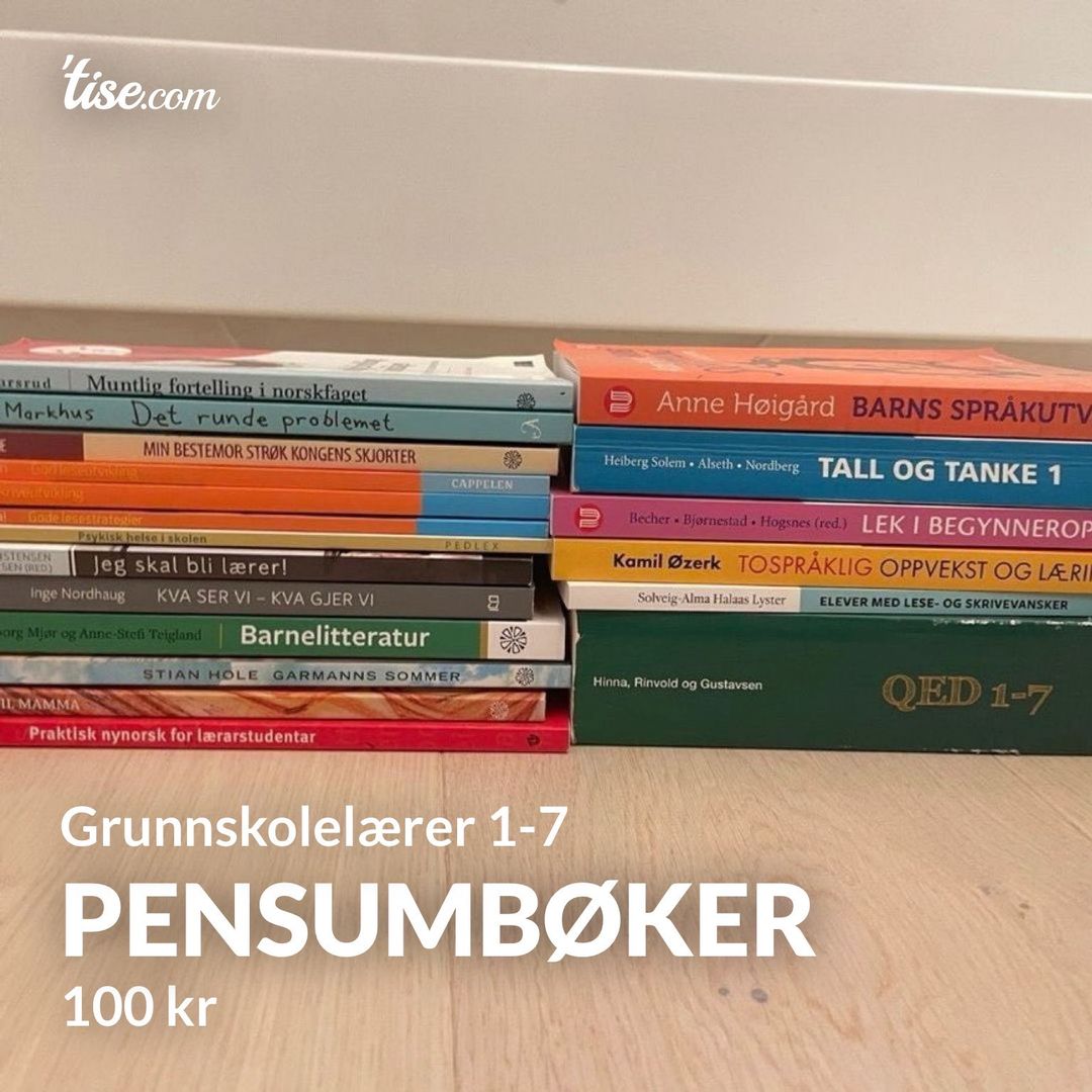 Pensumbøker