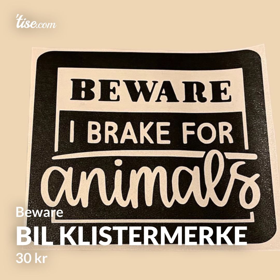 Bil klistermerke