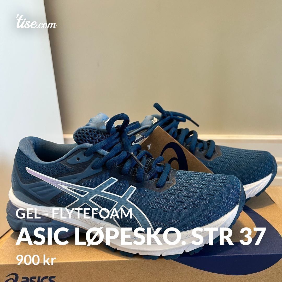 Asic løpesko Str 37