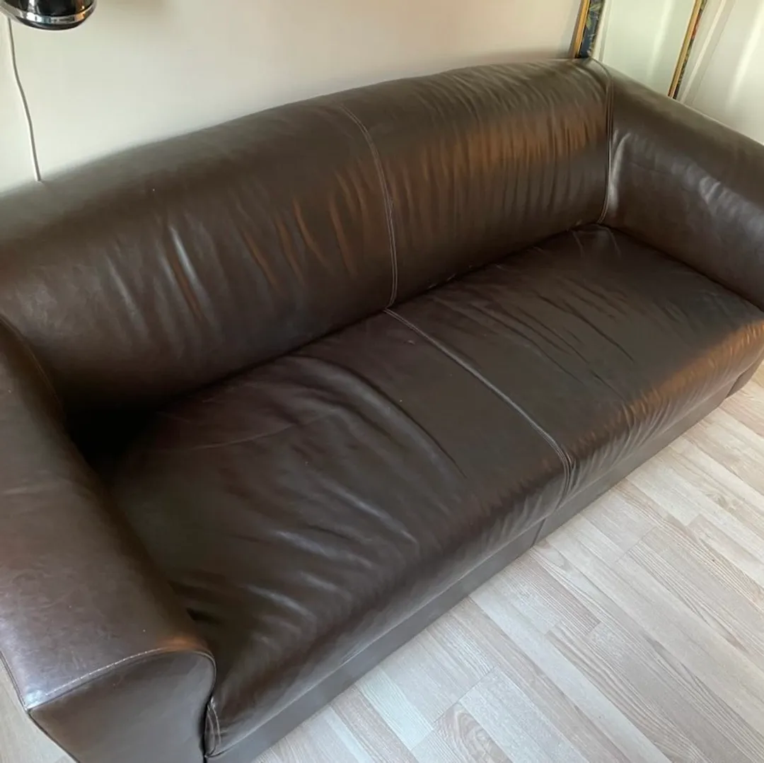 Skinn sofa