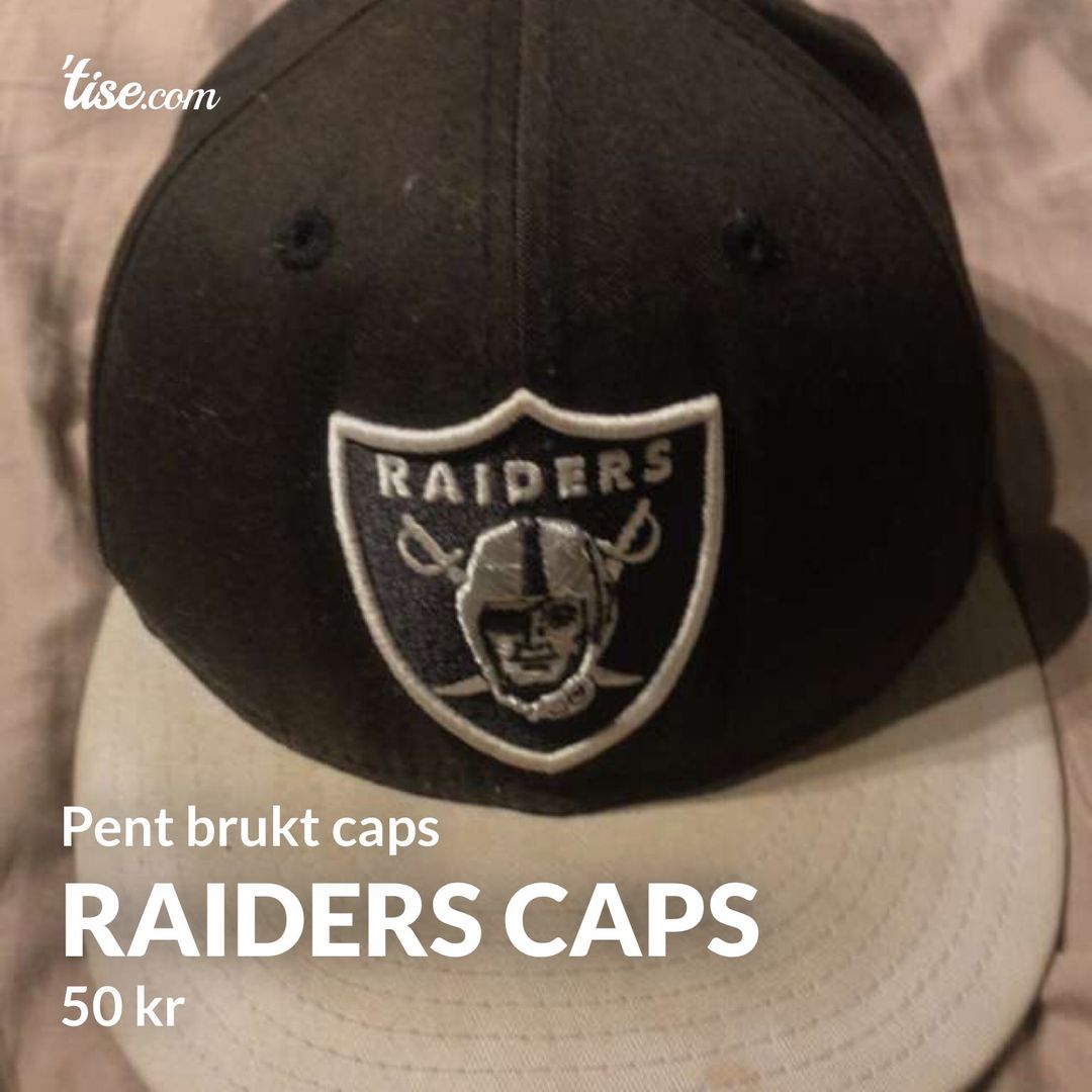 Raiders caps