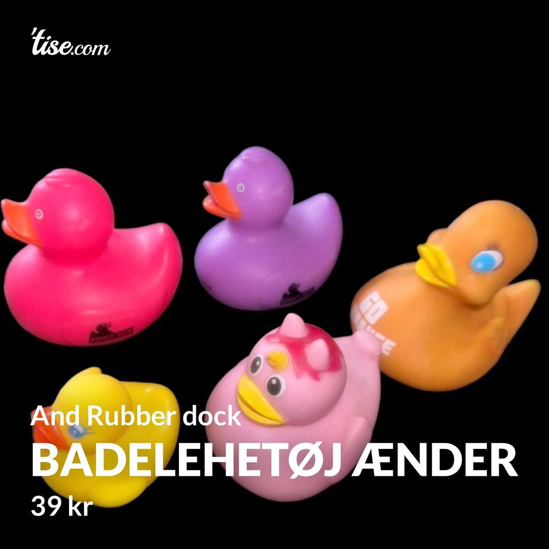 Badelehetøj ænder