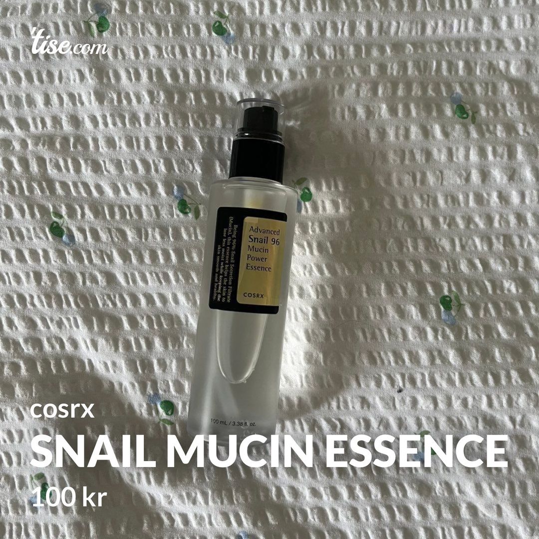 Snail mucin essence