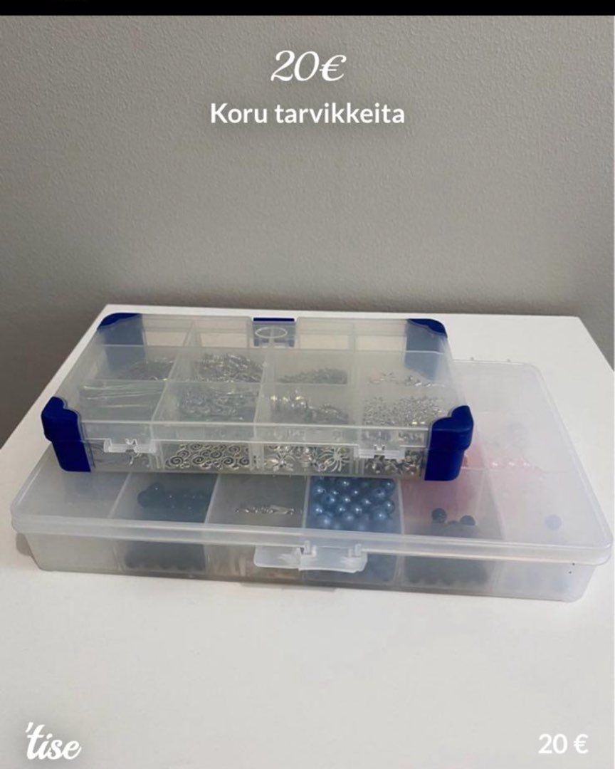 Koru tarvikkeita