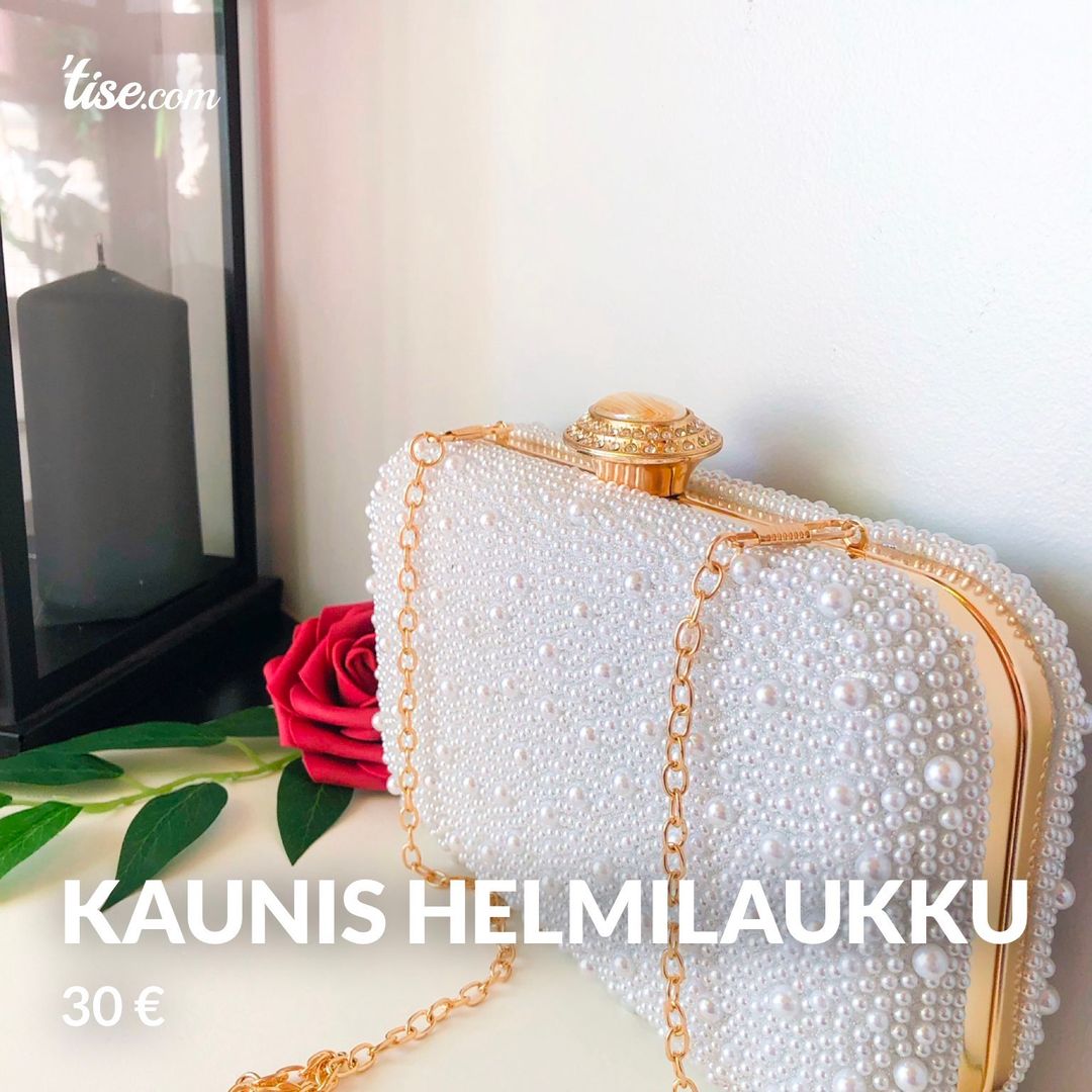 Kaunis helmilaukku