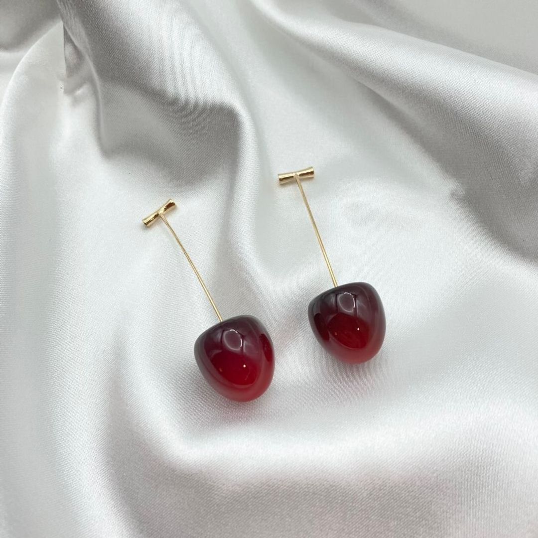 Cherry earrings