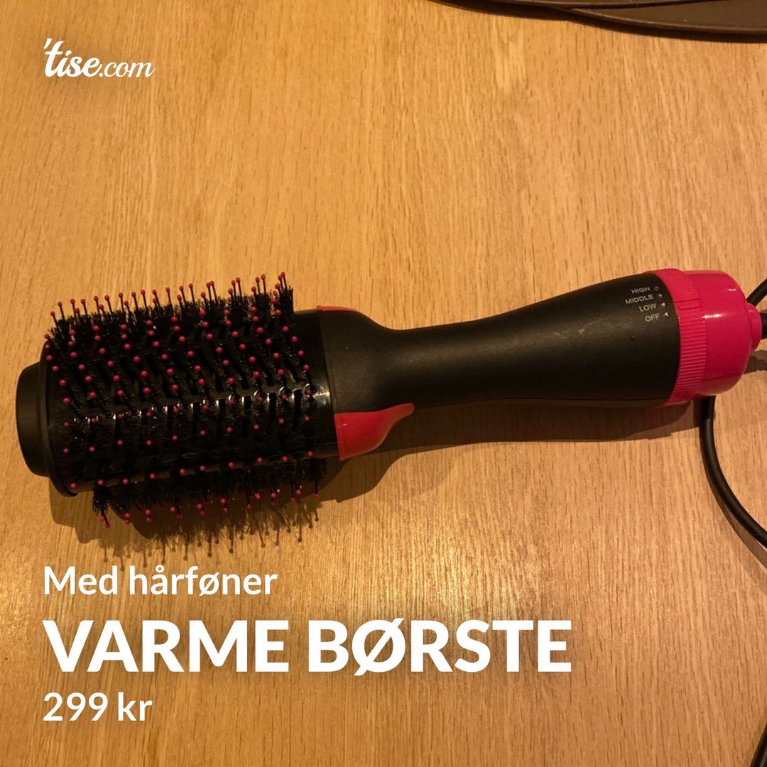 Varme børste