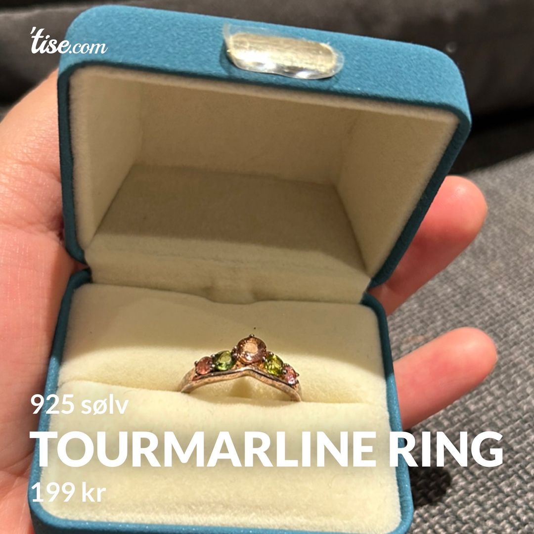 Tourmarline ring