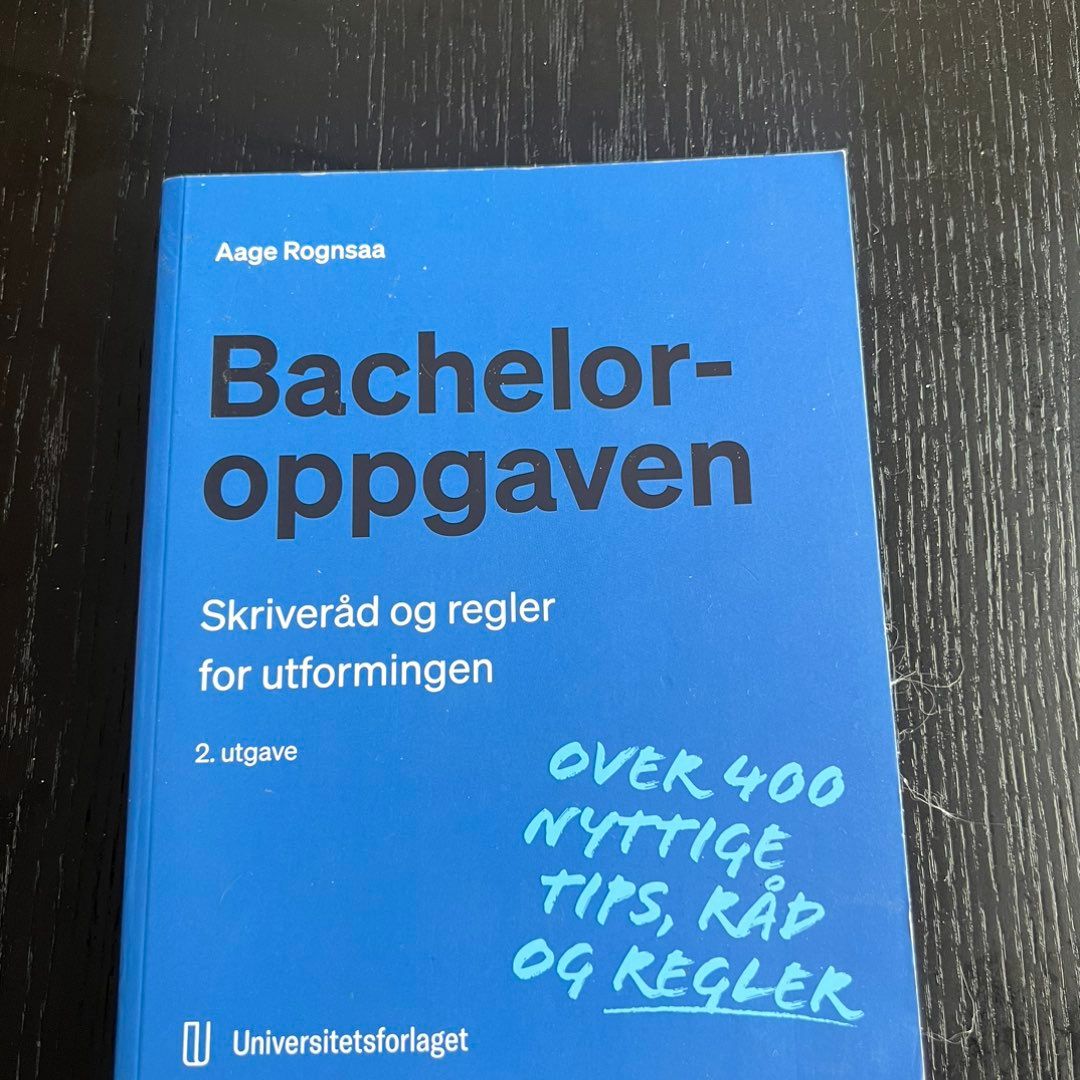 Bacheloroppgaven