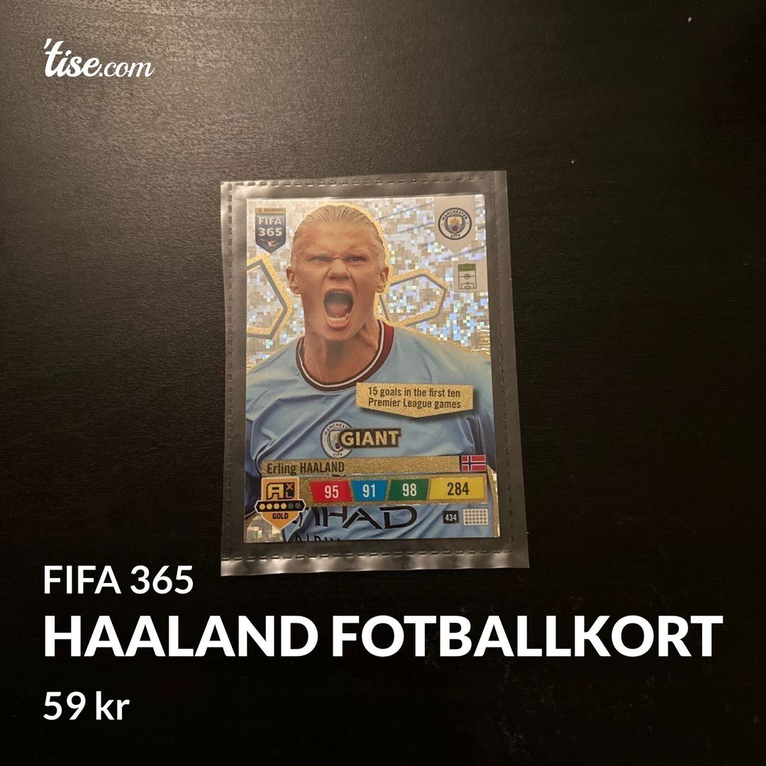 Haaland fotballkort