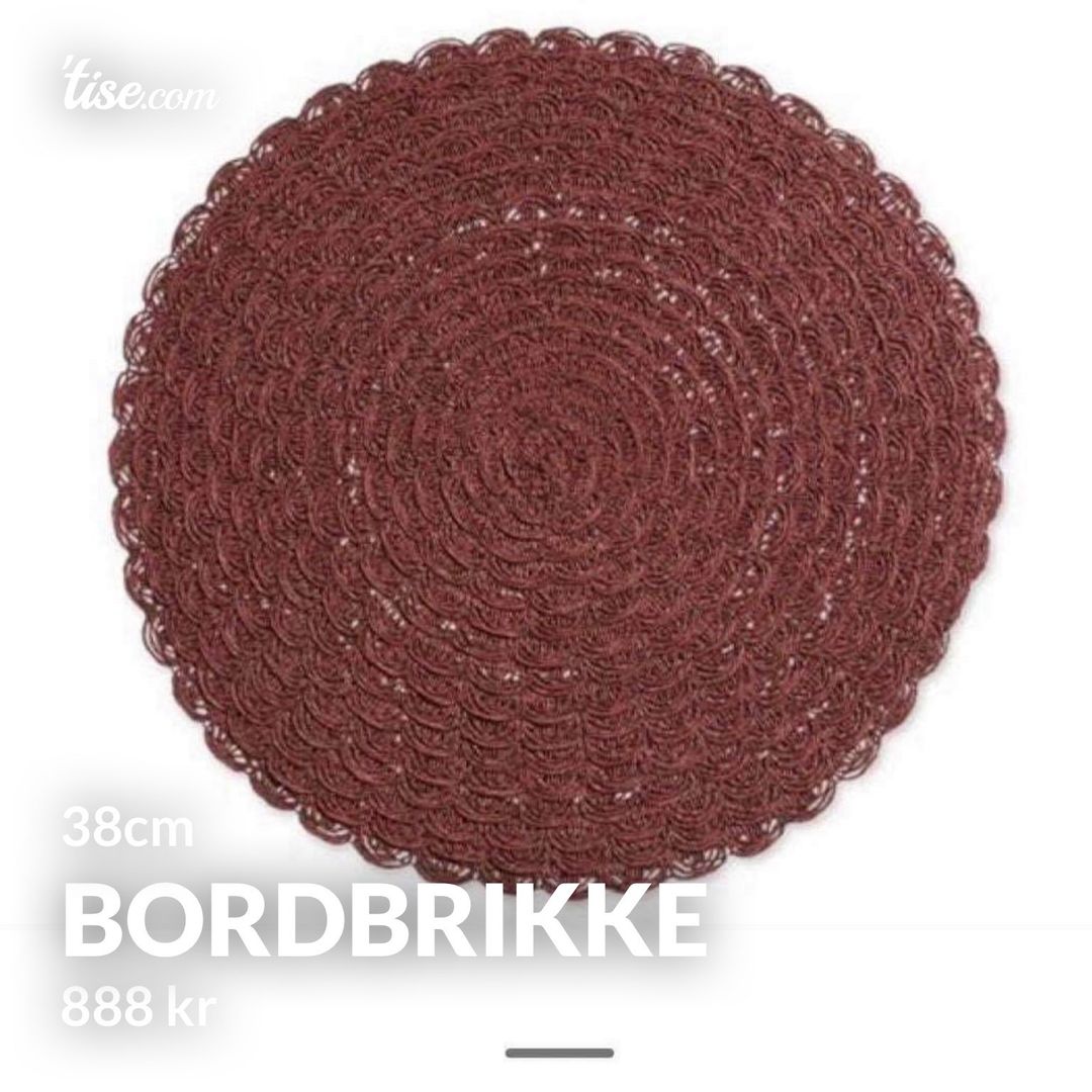 Bordbrikke