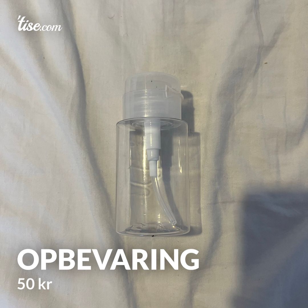 Opbevaring