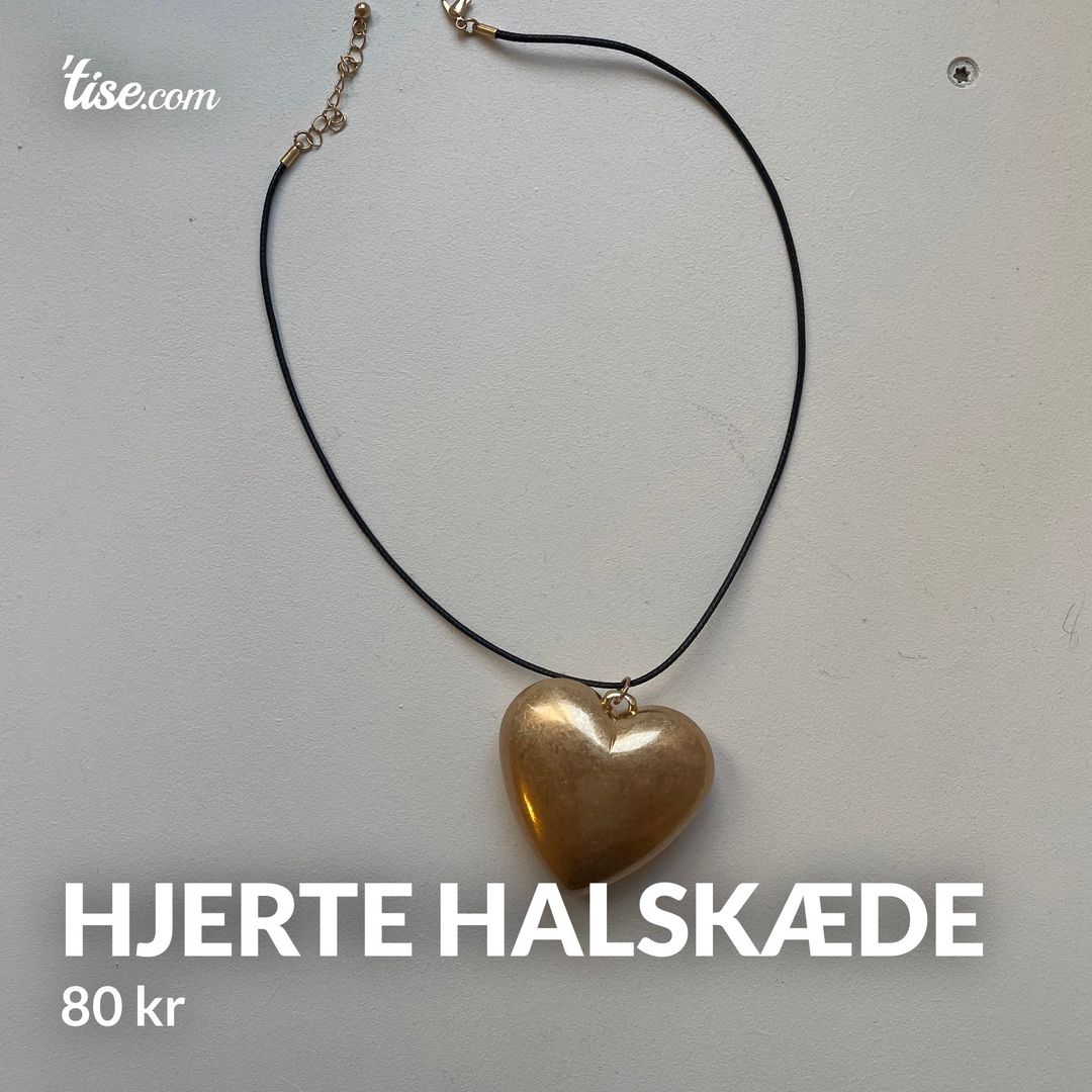 Hjerte halskæde