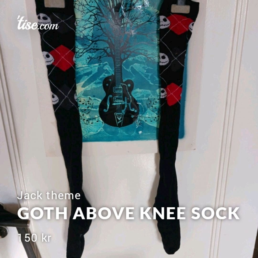 Goth Above Knee Sock