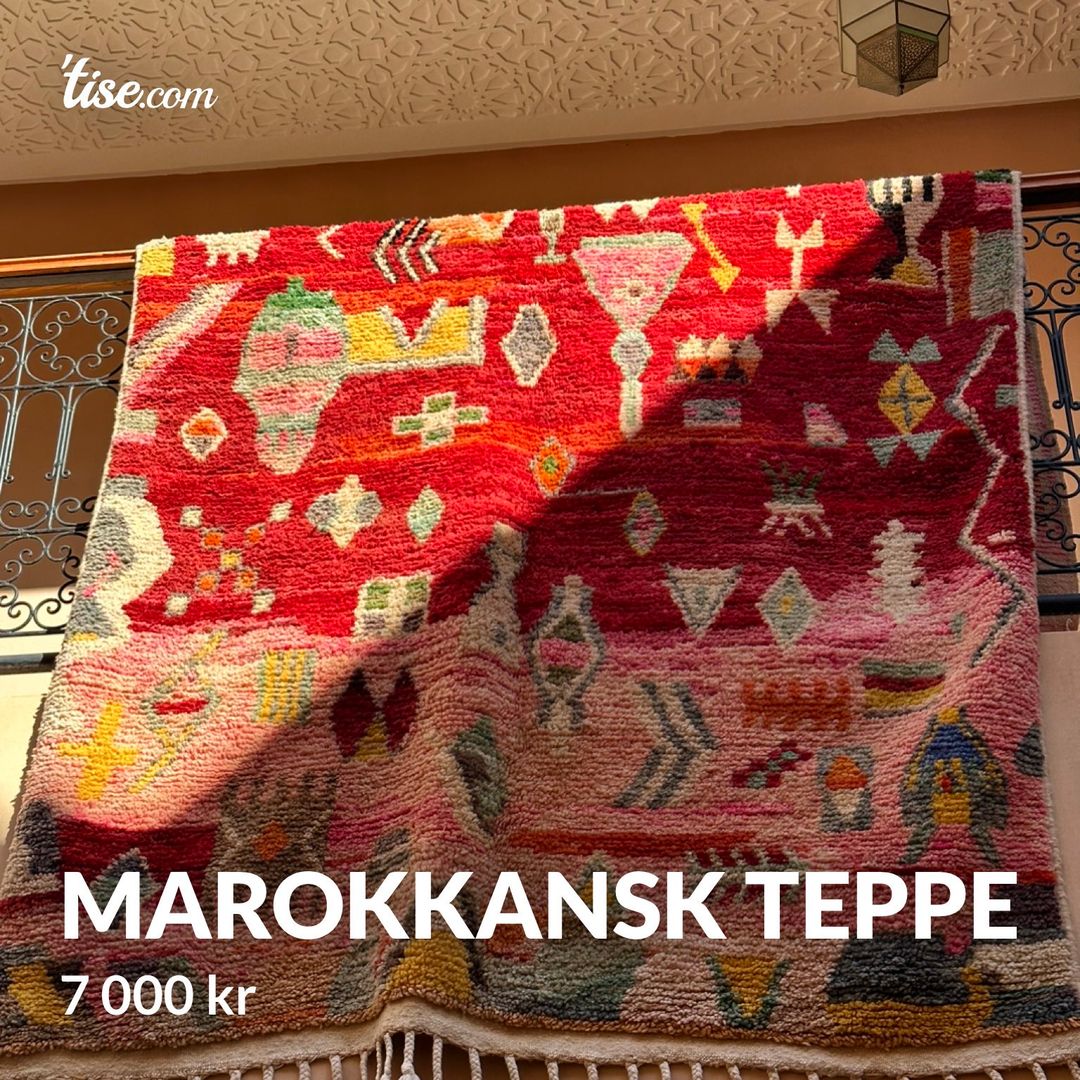 MAROKKANSK TEPPE