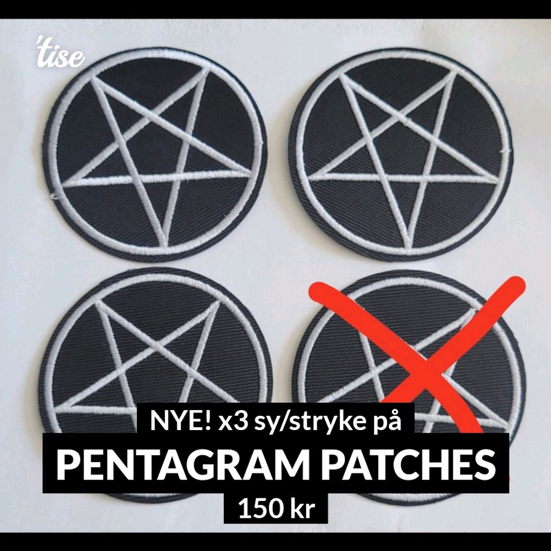 Pentagram Patches