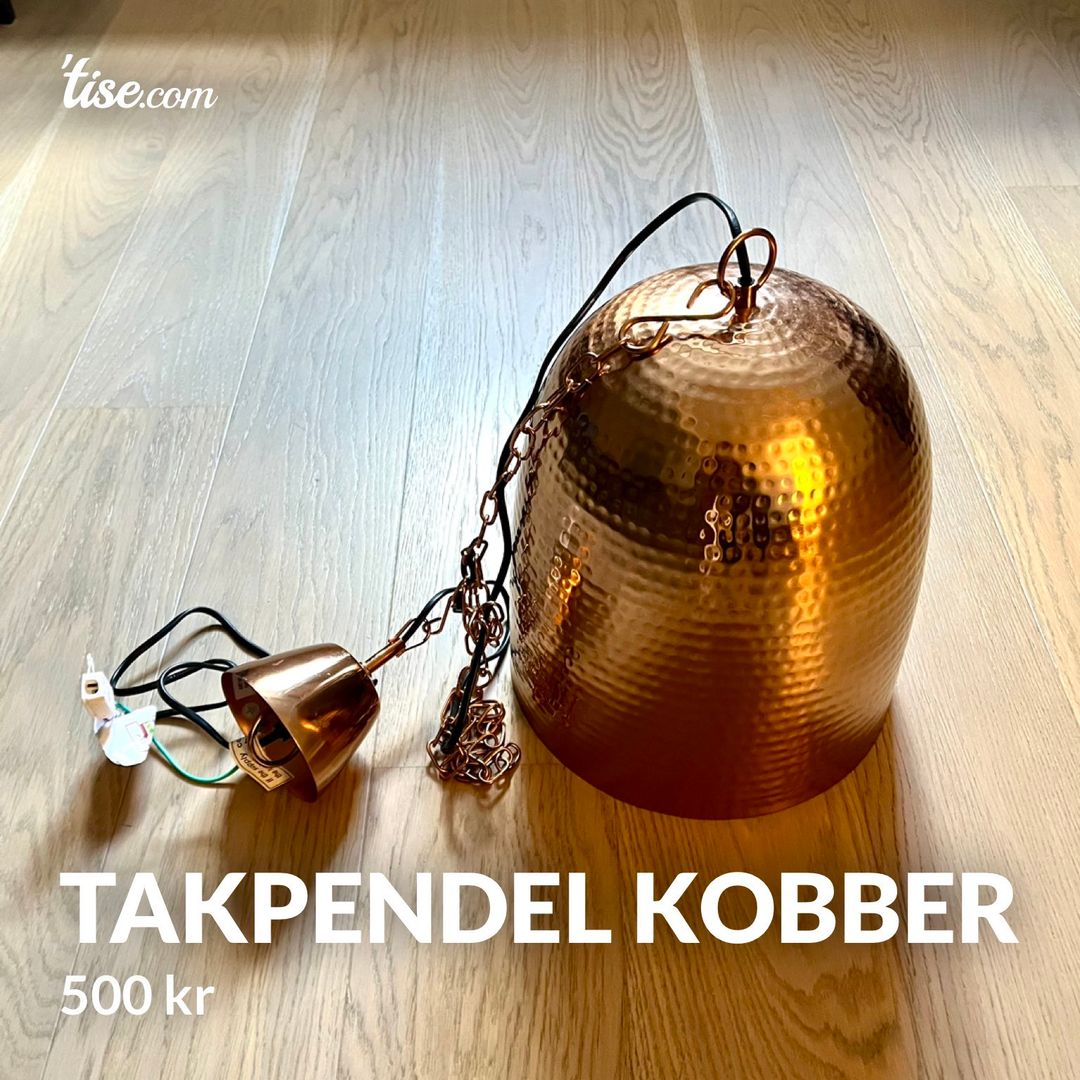 Takpendel kobber