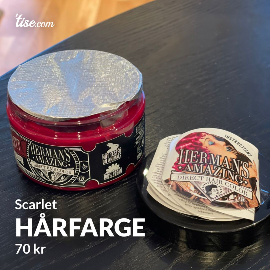 Hårfarge