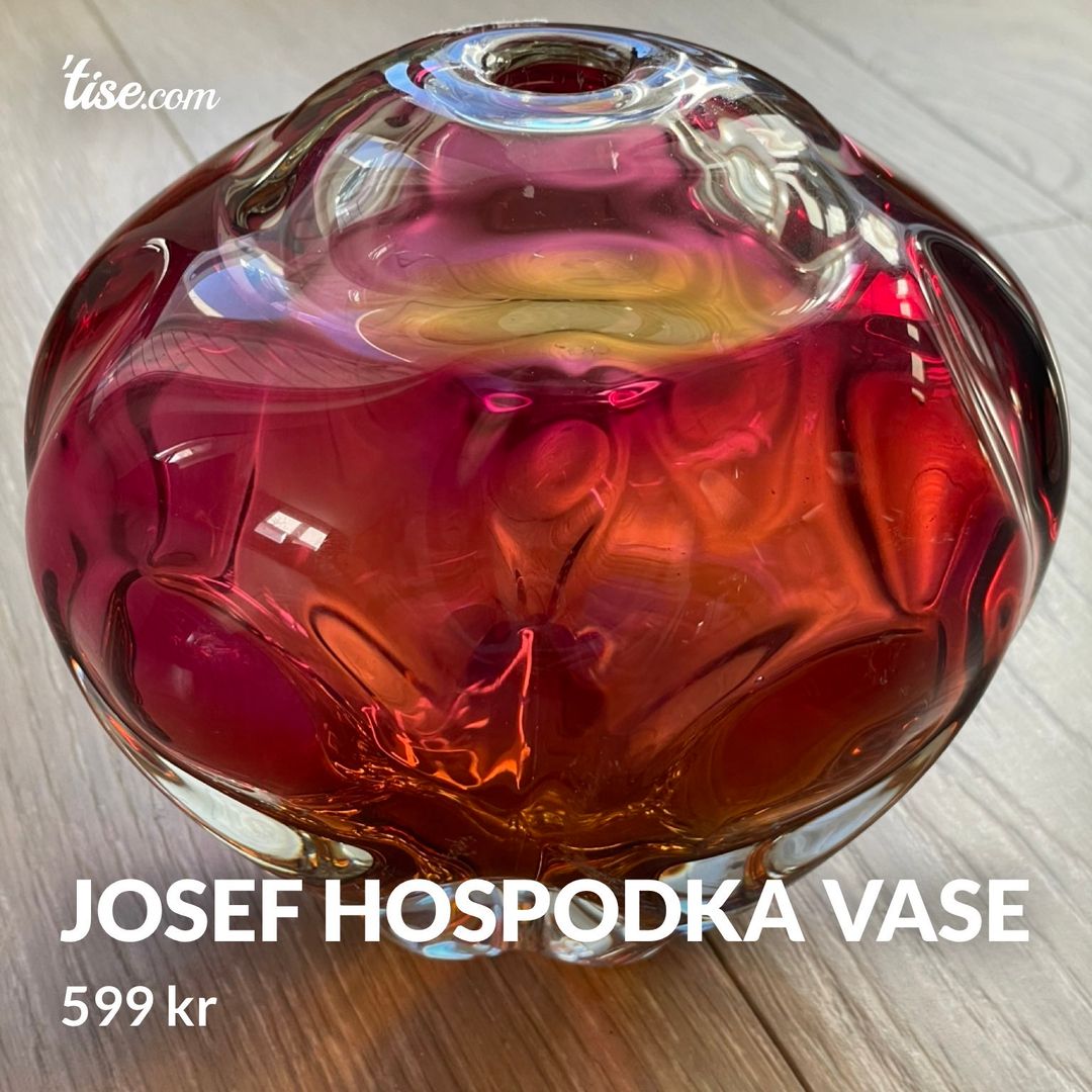 Josef Hospodka Vase