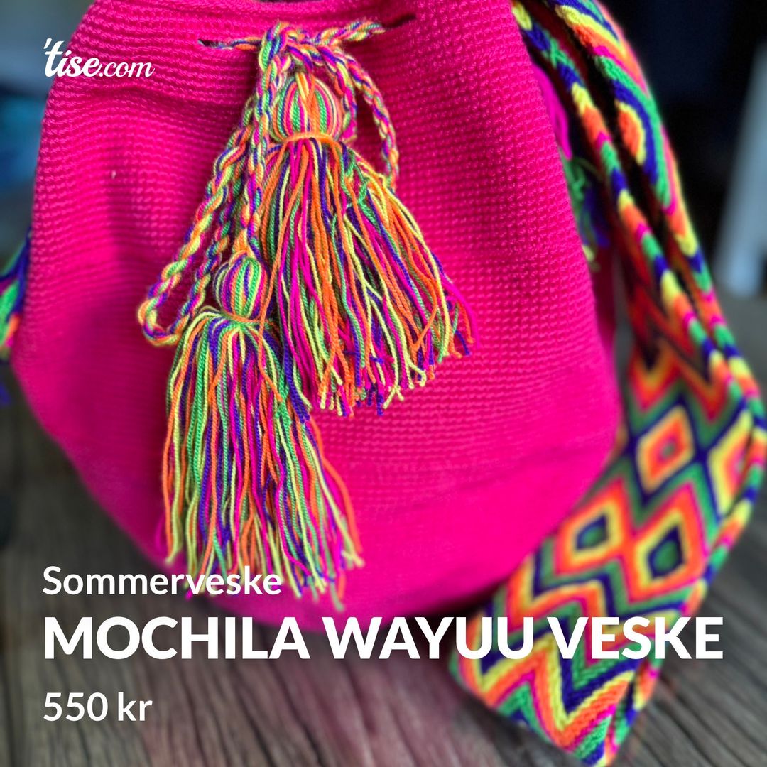 Mochila wayuu veske