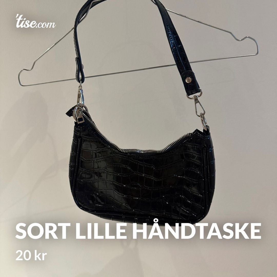 Sort lille håndtaske