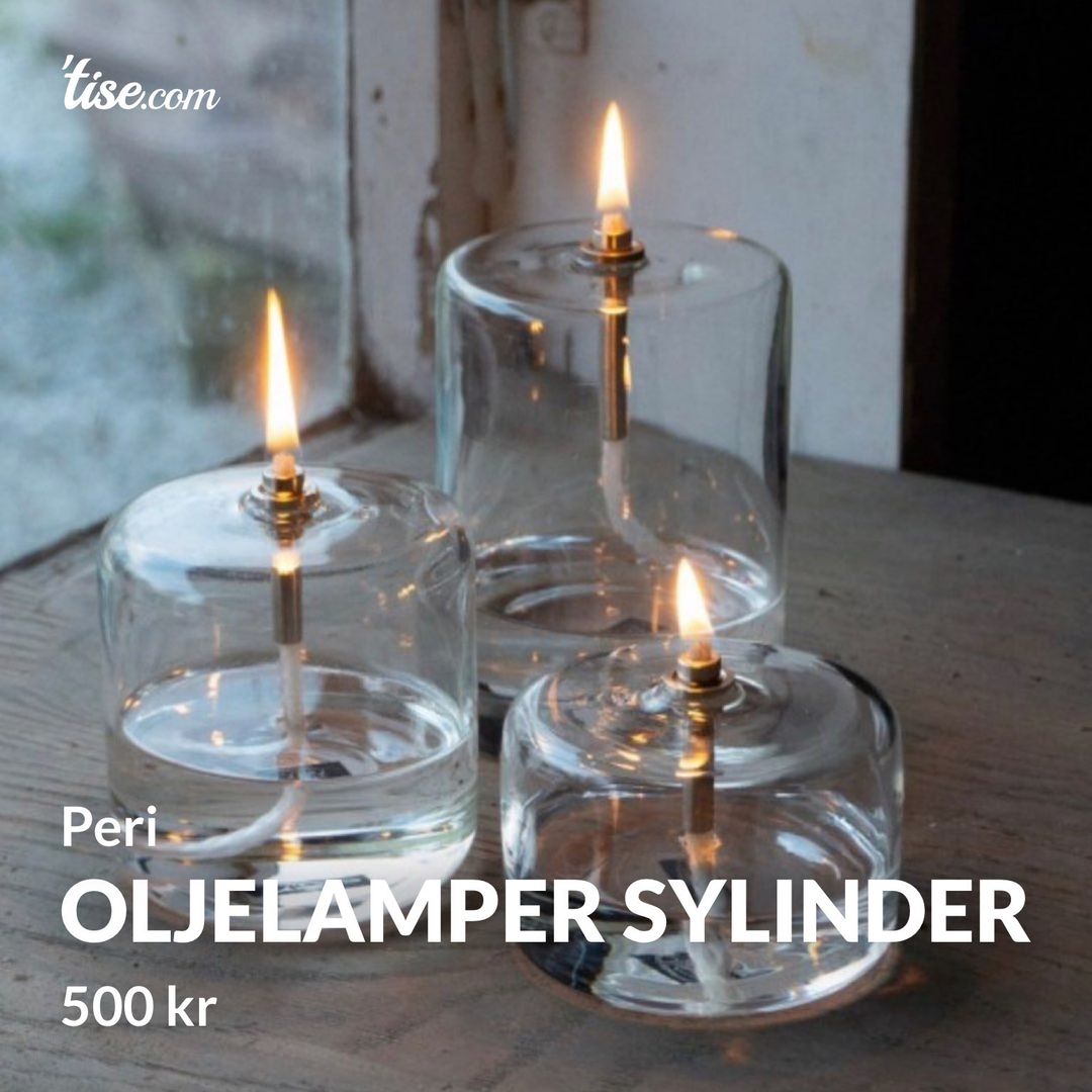 Oljelamper Sylinder