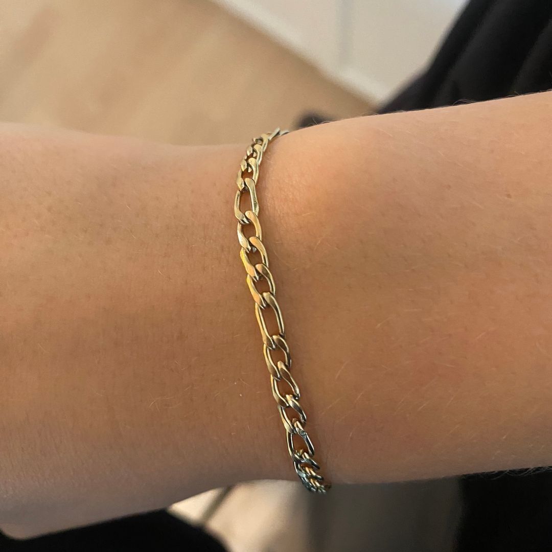 Guld armbånd