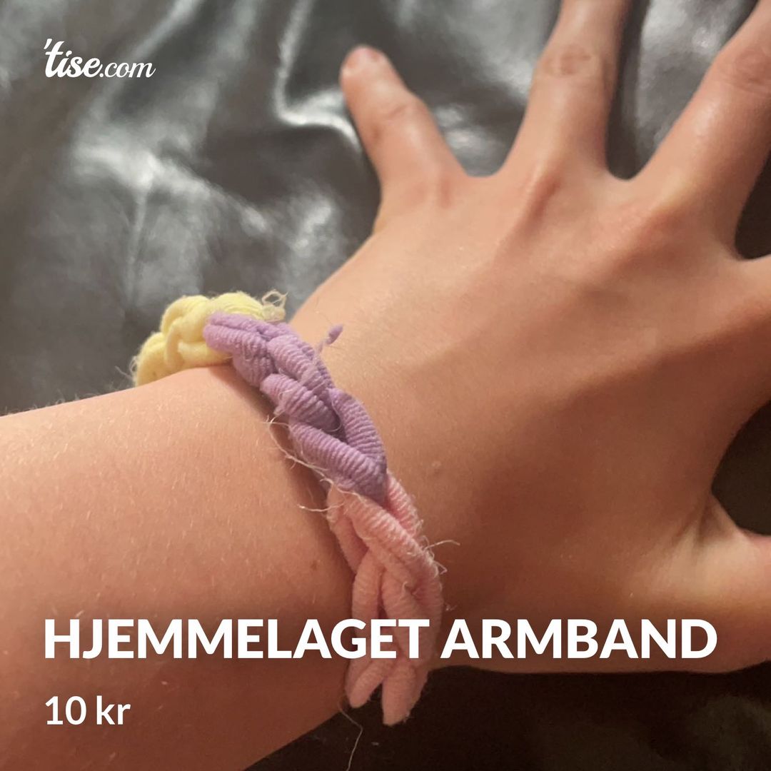 Hjemmelaget armband