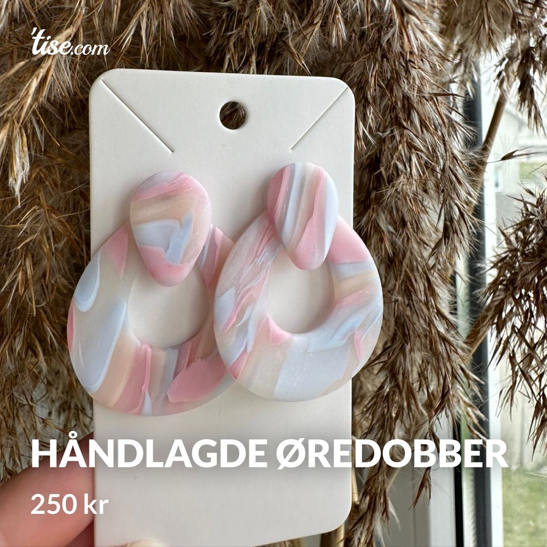 Håndlagde øredobber