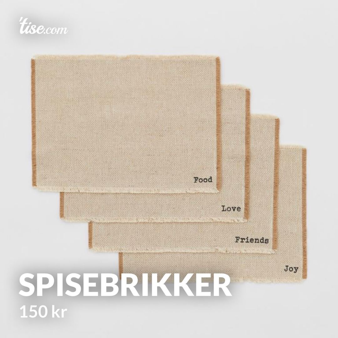 Spisebrikker