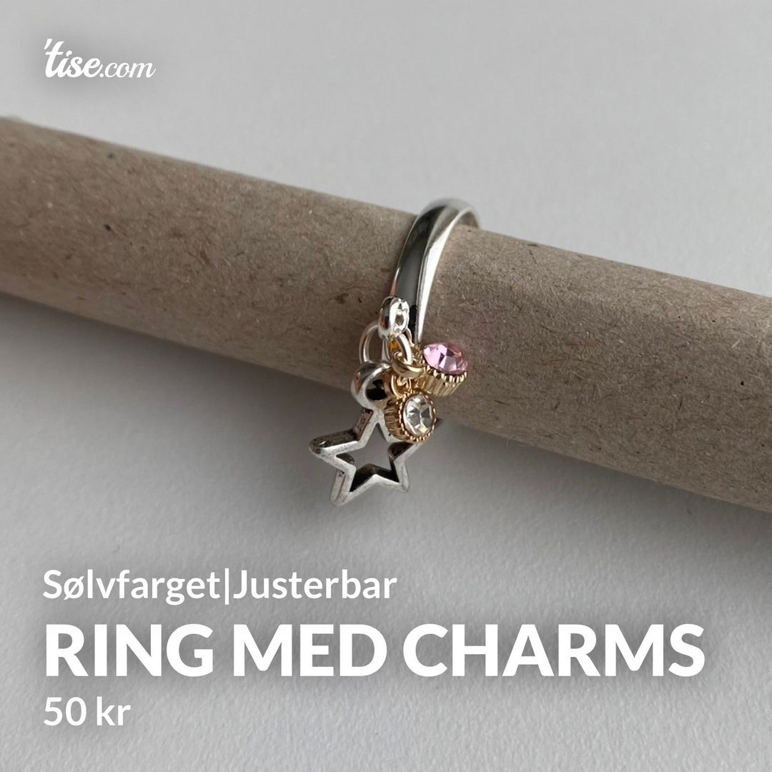 Ring med charms