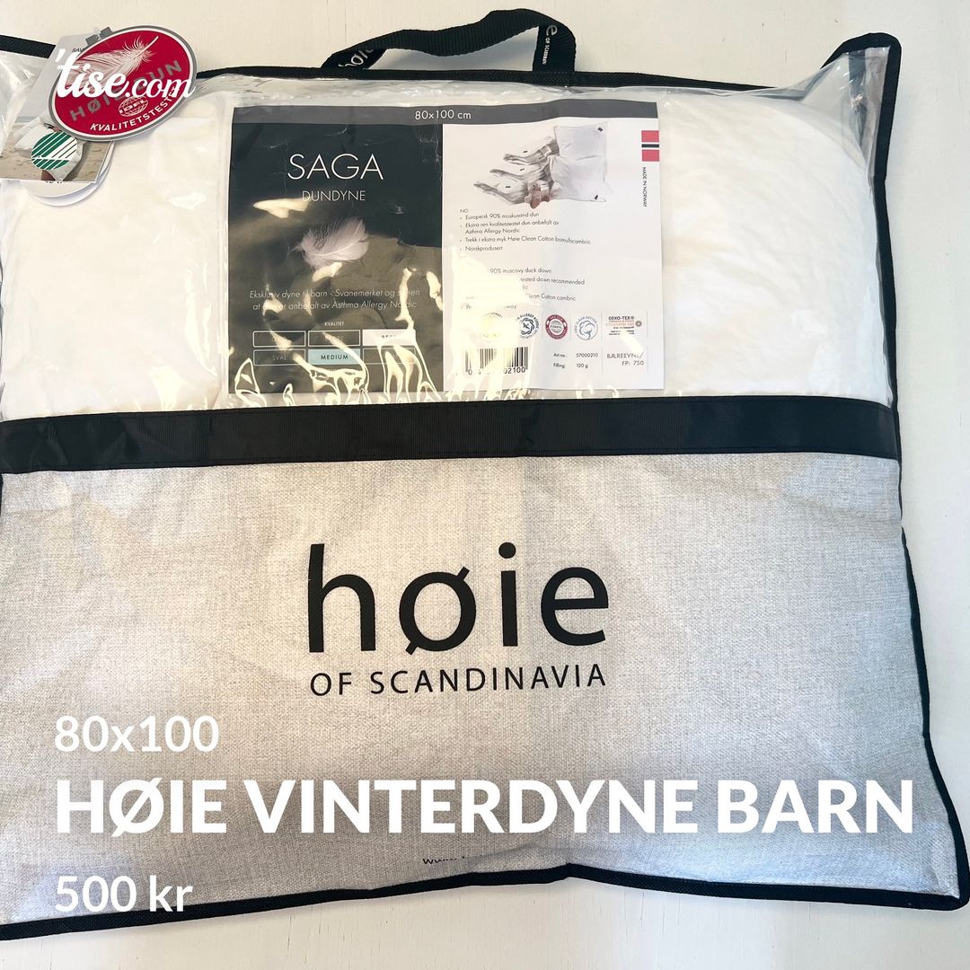 Høie vinterdyne barn