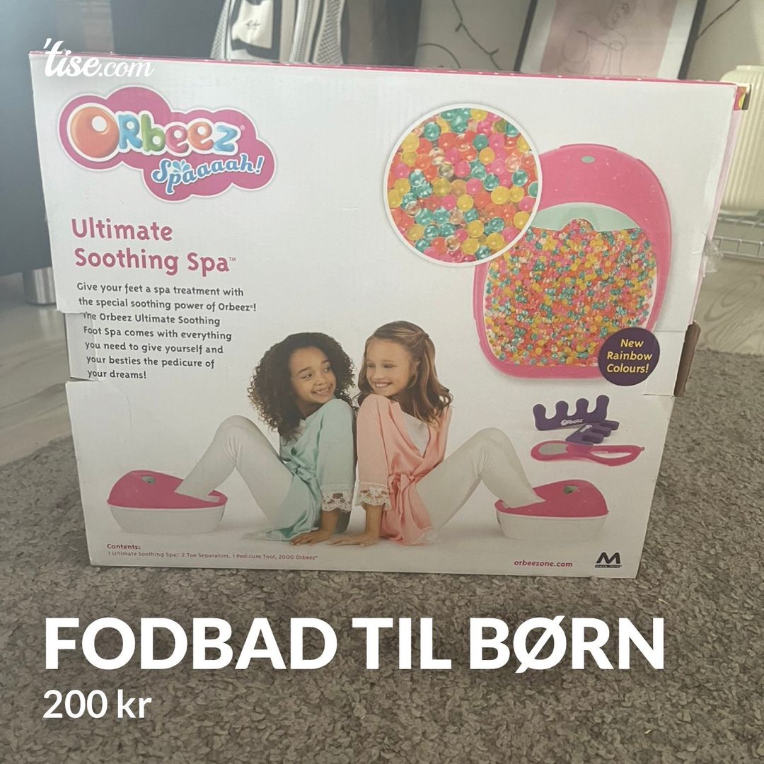 Fodbad til børn