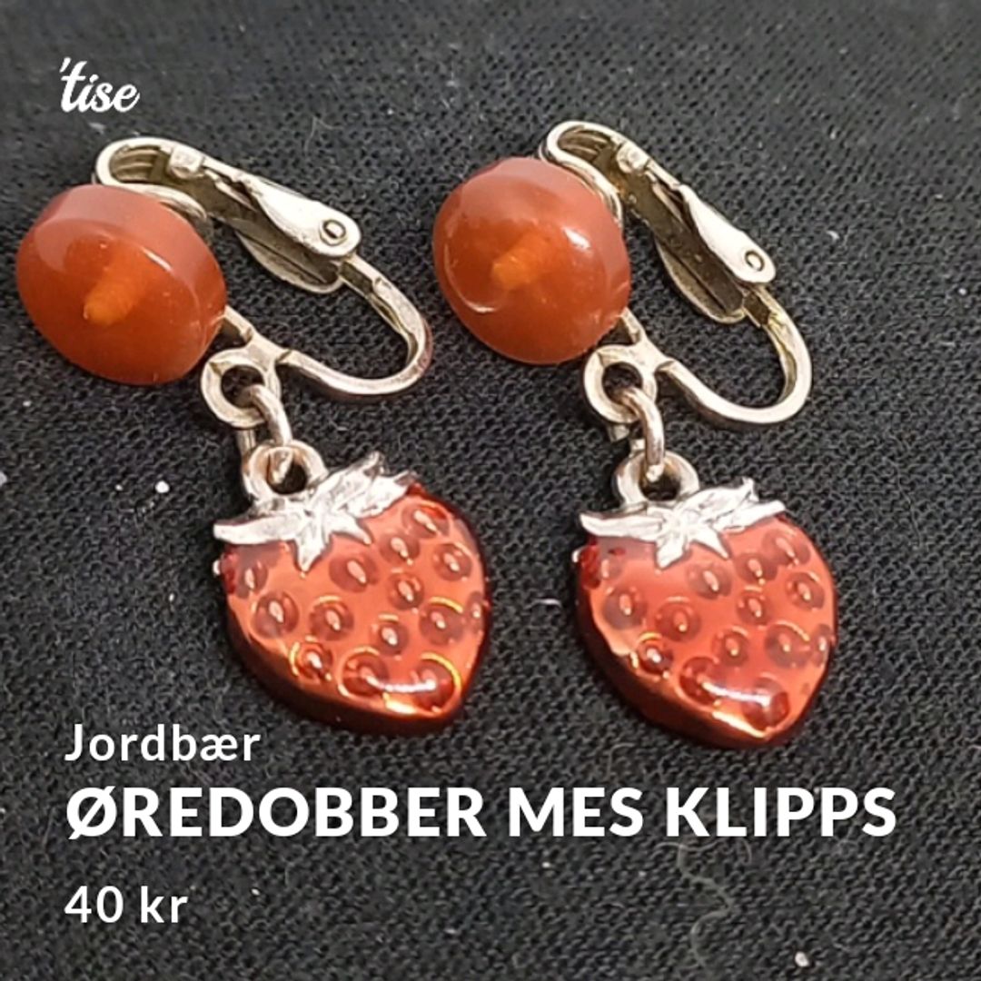 Øredobber Mes Klipps