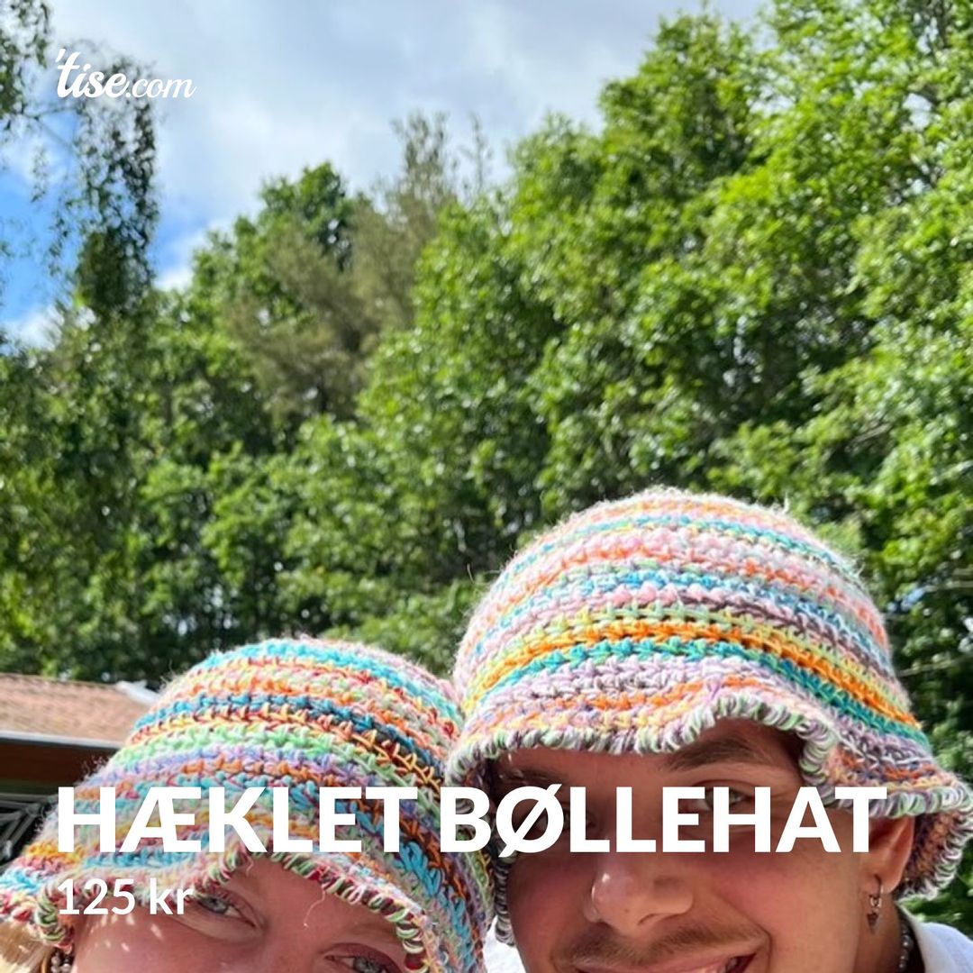 Hæklet bøllehat