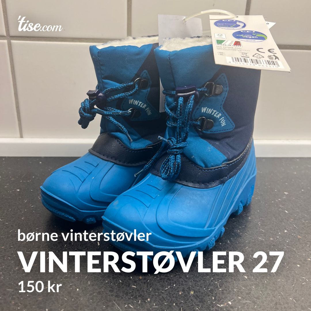 vinterstøvler 27