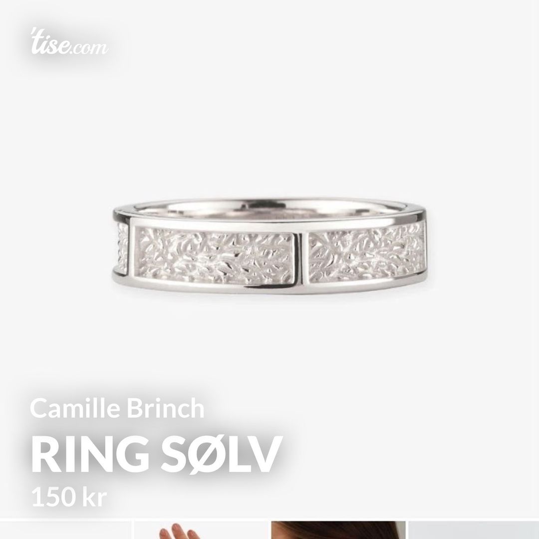 Ring sølv