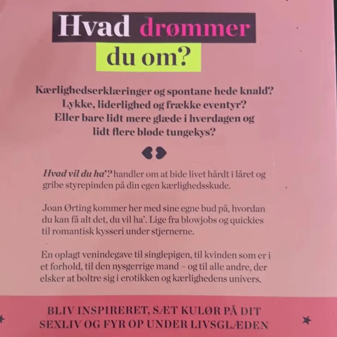 Hvad vil du ha?