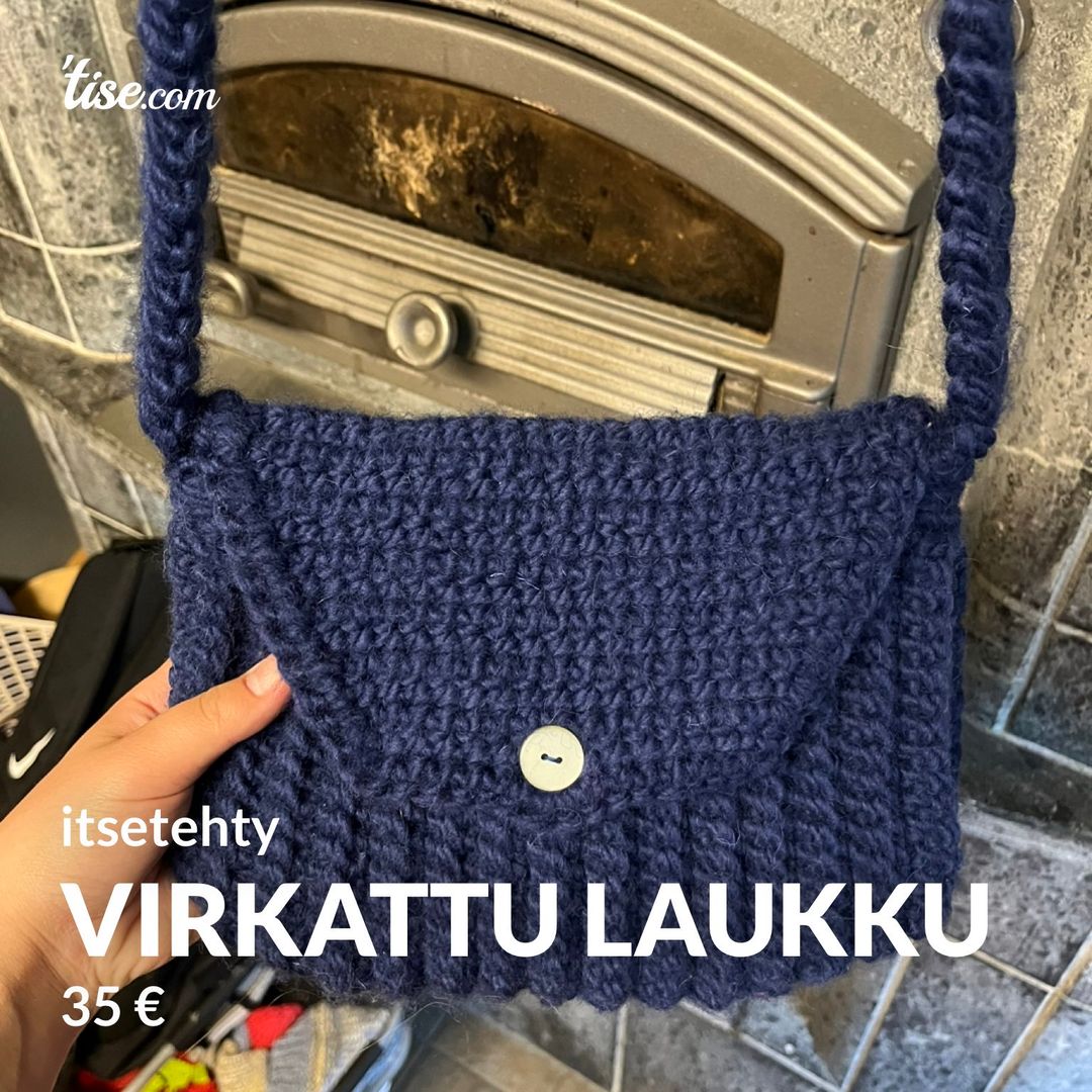 virkattu laukku