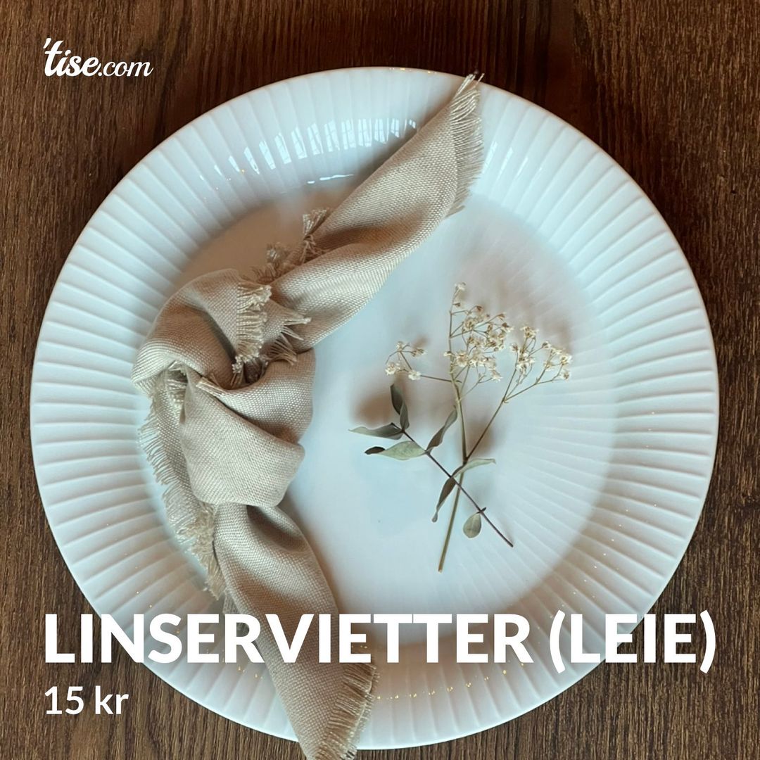 Linservietter (leie)