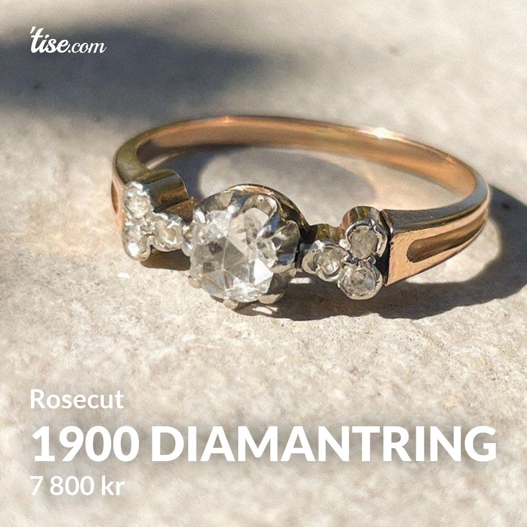 1900 diamantring