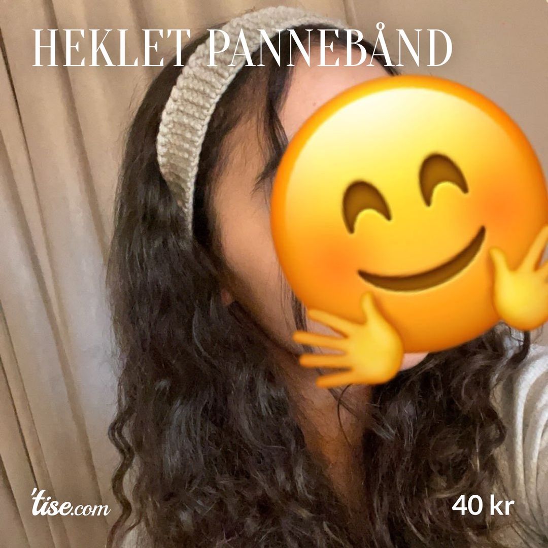 Heklet pannebånd