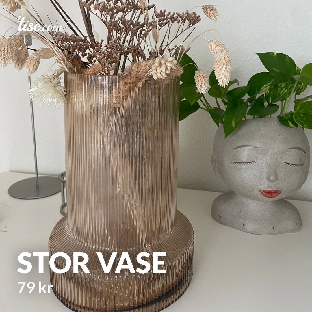 Stor vase