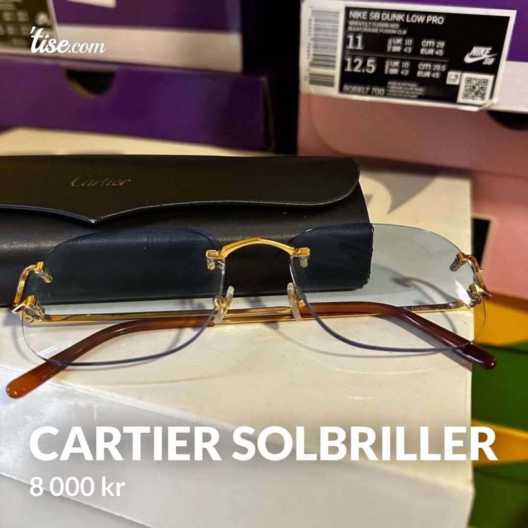 Cartier solbriller