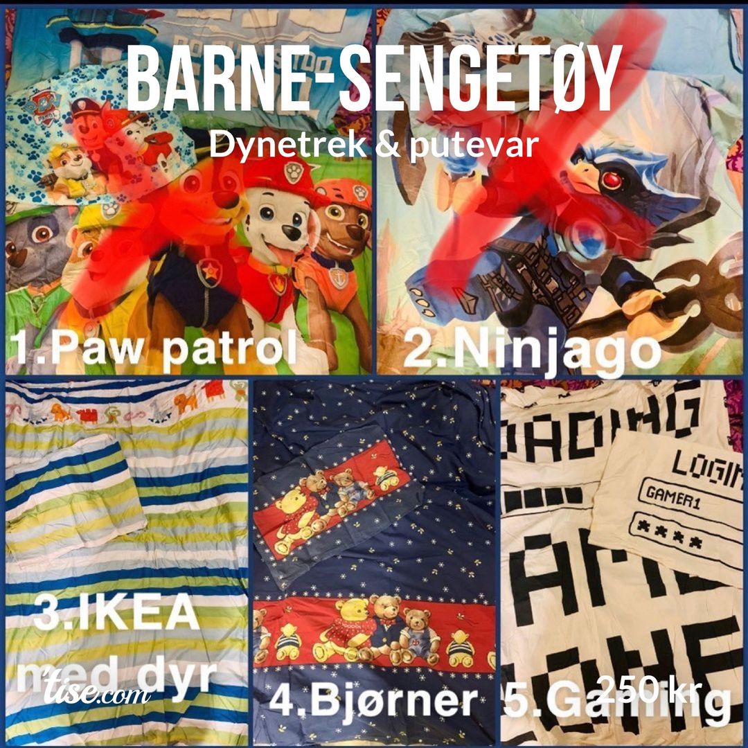 Barne-Sengetøy