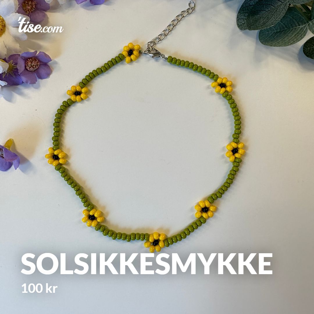 Solsikkesmykke