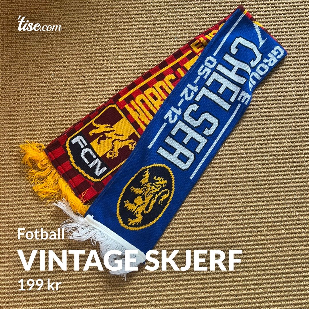 Vintage skjerf